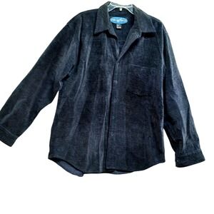 Wear First Men Heavy Large Blue Shirt Long‎ Sleeve Pocket